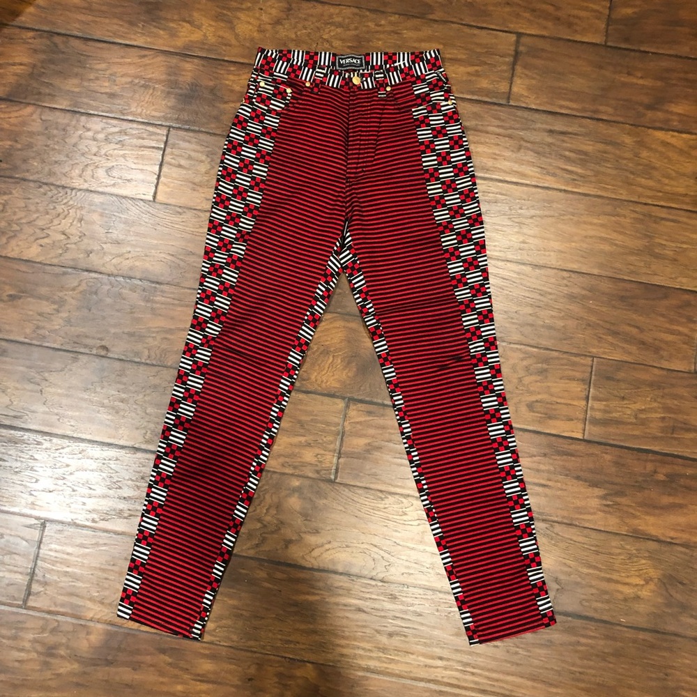Vintage Versace Jeans Couture Motorcycle Pants